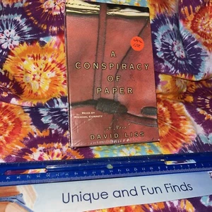 A Conspiracy Of Paper By David Liss Abridged Cassettes - Picture 1 of 3
