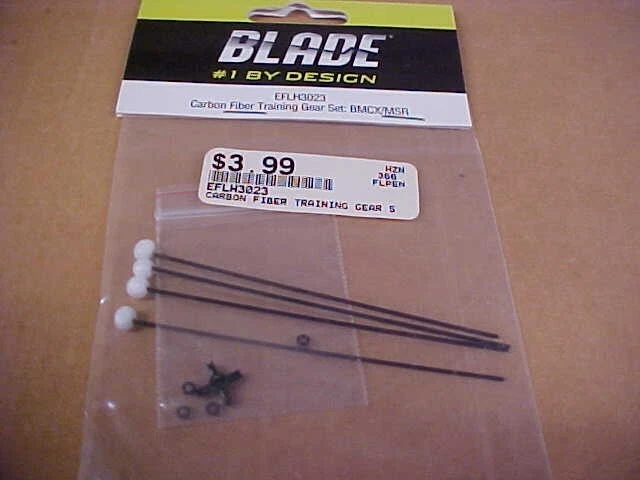 BLADE EFLH3023 = CARBON FIBER TRAINING GEAR SET: BMCX / BMSR (NEW) - Image 1 of 1