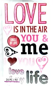 LOVE EPOXY Dimensional - Sticko Stickopotamus Scrapbooking Craft Sticker SALE - Picture 1 of 1