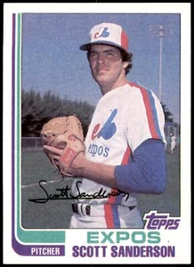 Scott Sanderson #7 1982 Topps - Picture 1 of 2