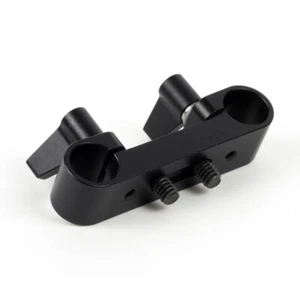 15mm Rod Clamp Attaching Mount fr Cheese Plate Camera Rig Support Follow Focus A - Picture 1 of 7