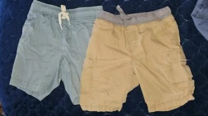 Lote Mixto de 2 (XS) 5 Pantalones Cortos de Carga con Cintura Elástica para Niños - Imagen 1 de 6