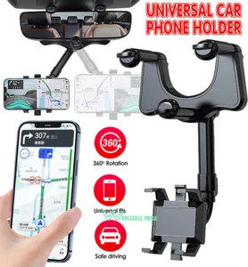 360 Base Sujetador de Telefono En Carro Auto Soporte Celular Movil Telescopio - Picture 1 of 22