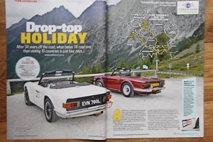 Original 2020 PC magazine article: 1972 TRIUMPH TR6 restored & driven - Bild 1 von 1