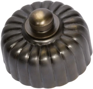 Tradco/HPM fluted cover variable fan control,chrome,satin,antique copper,brass - Foto 1 di 12