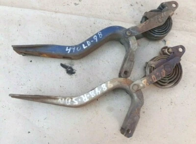1948 1949 Oldsmobile 98 TRUNK LID HINGES Original GM pair - Image 1 of 4