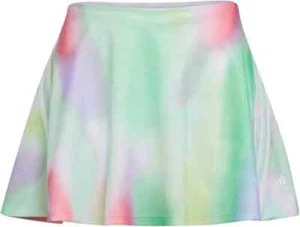 Adidas Girls' 3-Stripe Skort Medium - Semi Mint Rush - Picture 1 of 1