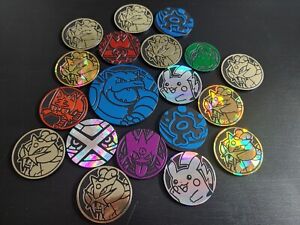 Pokemon TCG coin lot - 19 Coins - Blastoise - Gengar - Chikorita - Team Aqua