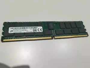 32GB Micron PC4-2400T DDR4 ECC REG Server Memory MTA36ASF4G72PZ-2G3B1RG - Picture 1 of 4