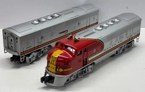 Lionel Santa Fe 2343 F-3 A 6-18128 & F-3 B Unit 2343C 6-18136. Used-Nice! - Picture 1 of 24