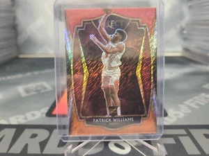 2021 Select #185 Patrick Williams Red White Orange Shimmer Prizm Rookie - Picture 1 of 2