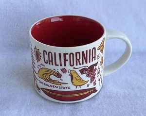 Rara tazza Starbucks Been There serie 14 oz California versione Malibu nuova con scatola - Foto 1 di 9