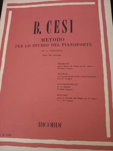B. CESI - METODO PER LO STUDIO DEL PIANOFORTE FASCICOLO 3 ARPEGGI - Foto 1 di 1