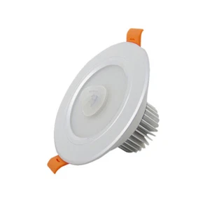 LED Ceiling Lamp Fixture Radar Motion Sensor Detection Light Recessed Cloakroom - Picture 1 of 9