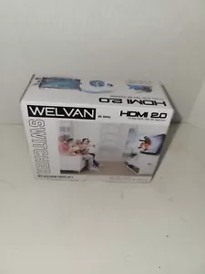 Welvan HDMI Umschalter 2.0 3x1 Splitter mit HDR & CEC SCHNELLER KOSTENLOSER VERSAND WUH3-H2 - Bild 1 von 1