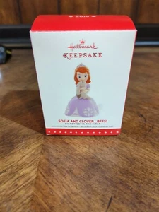 Sofía y trébol... ¡BFFS! 2015 adorno Hallmark Disney Princesa Sofía la Primera - Imagen 1 de 5