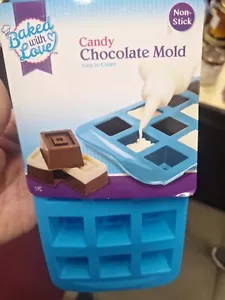 Chocolate Mold Candy Mold Silicone Flexible Square Easy to Clean  - Picture 1 of 4
