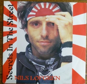 NILS LOFGREN - SECRETS IN THE STREET 1985 12" VINYL SINGLE. TOWT 68. - Picture 1 of 4
