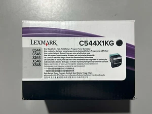 Lexmark C544X1KG Toner Schwarz Lexmark C544 / C546 / X544 / X546 / X548 Series - Bild 1 von 4