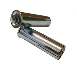 Rawlplug Lipped Wedge Anchor Drop In Internal Threaded Anchor Thread M8 M10 M12 - Picture 1 of 7