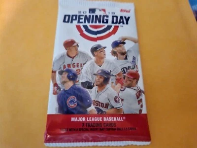2018 TOPPS OPENING DAY BASEBALL CARD PACK POS-OHTANI-AUTO RELIC+FREE OHTANI CARD - Image 1 of 4