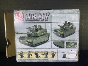 Sluban Army M38-B0305 Tank "Merkava" 6+ Buildings Blocks Set ( Please Read ) - Picture 1 of 5