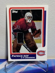 1998-99 Topps BLAST FROM THE PAST Hockey PATRICK ROY #4 REPRINT ROOKIE - Picture 1 of 2