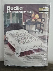 New Bucilla Cross Stitch Quilt Song Birds #2299 Double Bed Size, EMBROIDERY KIT - Picture 1 of 6