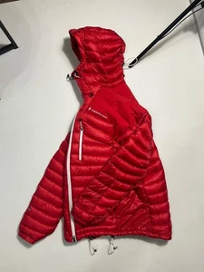 Peak Performance Puffer Heli Daunen Skijacke Outdoor Herren Rot Größe S - Bild 1 von 21