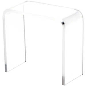 Plymor Clear Acrylic Vertical Rectangular Display Riser, 2" H x 2" W x 1" D - Picture 1 of 1