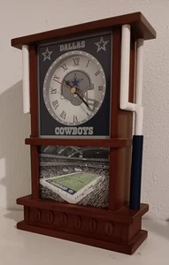 RELOJ DE ESCRITORIO DANBURY COMO NUEVO NFL DALLAS COWBOYS 2004 FUNCIONANDO - Imagen 1 de 4