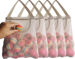5 Pack Hanging Mesh Onion Bags Mesh Garlic Net Bags Reusable Net Storage Prod... - Picture 1 of 7
