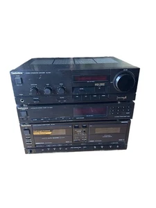 Amplificatore TECHNICS SU-X911 e deck cassette RS-X911 e sintonizzatore stereo ST-X933L HIFI - Foto 1 di 10