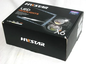 NEW HWSTAR Upgraded TWO LED Headlights X6 180W IP67  X6JF01 -B - Bild 1 von 11