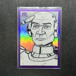 2022 Topps Chrome Star Wars Galaxy Echo #BV-89 Mojo Refractor /50 - Picture 1 of 6