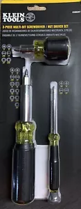 32500SDKIT Klein Kit 3-PIECE MULTI-BIT SCREWDRIVER / NUT DRIVER SET - Picture 1 of 3