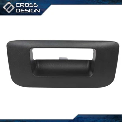 Tailgate Handle Bezel Exterior Fit For 2007-2013 Chevrolet Silverado 1500 2500 Foto 1 de 4
