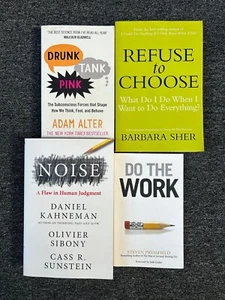 Bulk Lot Bundle of 4 Books Self Help Mind Happiness Money Etc - Picture 1 of 6