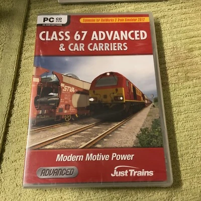 Class 67 Advanced & Car Carriers Train Simulator Add On NEW SEALED RARE PC GAME - Image 1 of 2