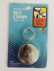 Vintage Reel Type Key Chain Made In Hong Kong New Original Package 