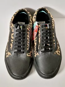Vans Customs Old Skool Black Animal Print Unisex Sneaker - Größe EU 39 / UK 6 - Bild 1 von 9