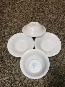 set lot 4 FIESTA Fiestaware 6.5" Stacking Bowls white Great Condition - Picture 1 of 4