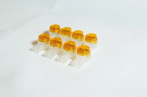 500 x 8A 2 WIRE TELEPHONE JELLY CRIMPS TELECOM CONNECTOR as Used by BT, Virgin - Picture 1 of 7