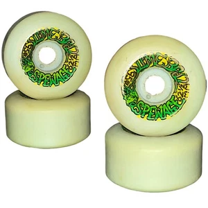 Vintage 1980's NOS Santa Cruz Slime Ball Spewage 62 1/2mm 95A Skateboard Wheels - Picture 1 of 15