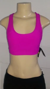 NWT WOMENS XERSION EXTREME ORCHID ATHLETIC MEDIUM SUPPORT SPORTS BRA SIZE SMALL - Picture 1 of 7
