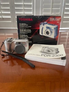 Toshiba PDR 2300 2.0MP Digital Camera - Silver - Picture 1 of 3
