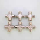 Brass Cross Equal BSP Male/Female Thread 4-Way Connector Pipe Fitting 1/4" 3/4" 