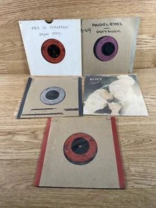ROXY MUSIC/BRYAN FERRY 7" singles bundle 5 x vinyl 45s - Picture 1 of 10