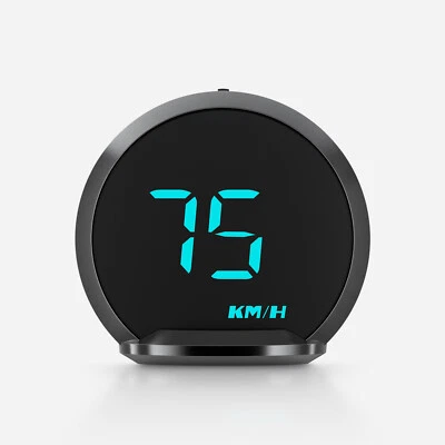 Digital Speedometer GPS Car HUD Head Up Display MPH KMH Overspeed Alarm Reminder - Image 1 of 4