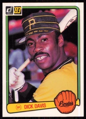 1983 Donruss Dick Davis Pittsburgh Pirates #647 - Image 1 of 2